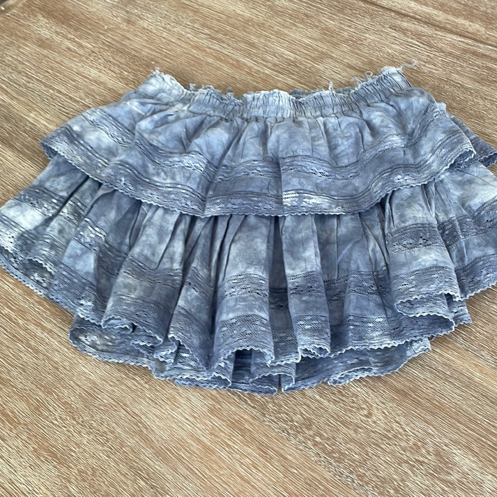 Love Shack Fancy Ruffle Mini skirt